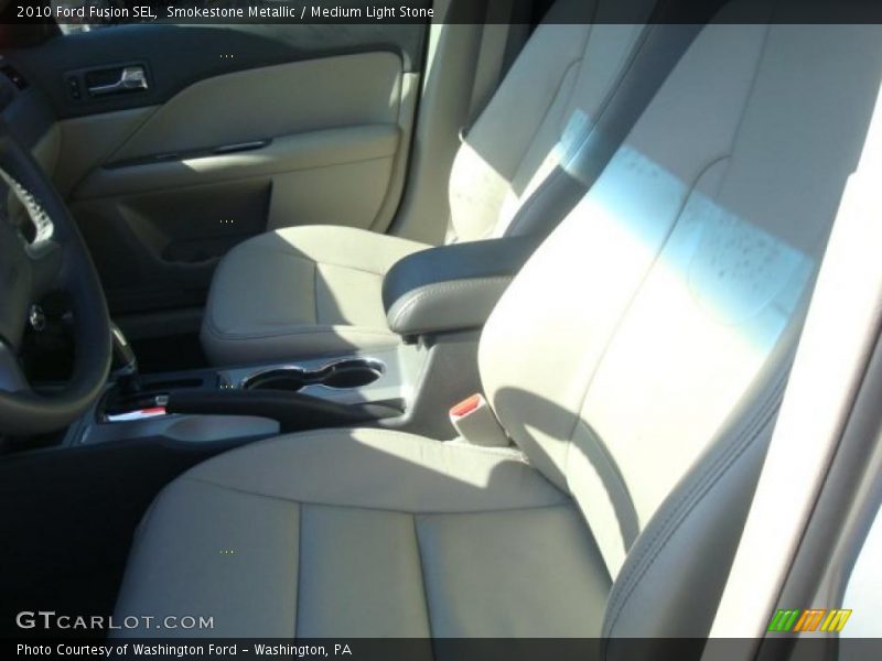 Smokestone Metallic / Medium Light Stone 2010 Ford Fusion SEL