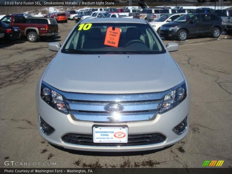 Smokestone Metallic / Medium Light Stone 2010 Ford Fusion SEL