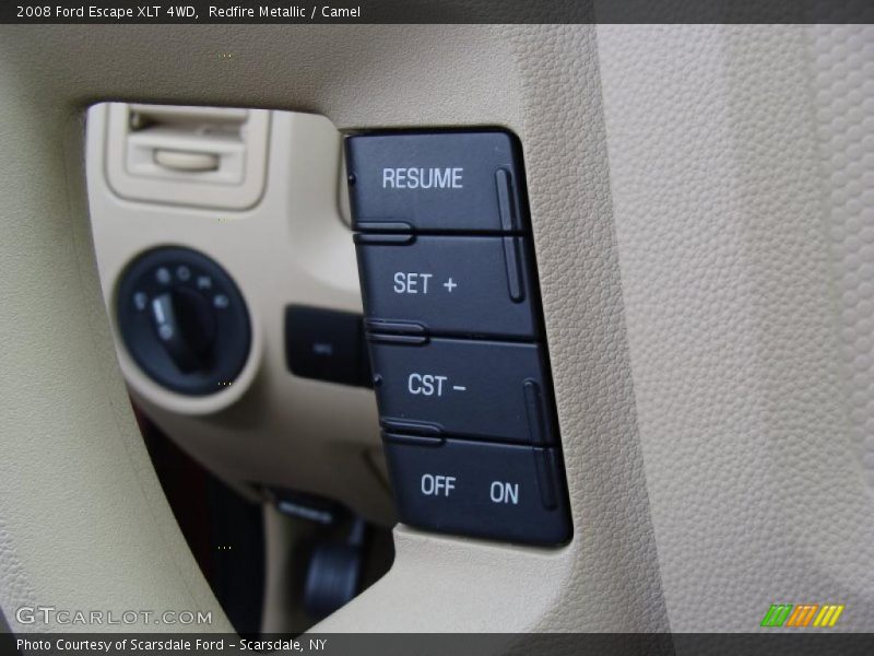 Redfire Metallic / Camel 2008 Ford Escape XLT 4WD