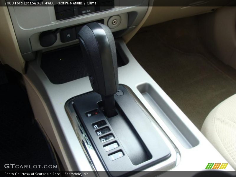 Redfire Metallic / Camel 2008 Ford Escape XLT 4WD