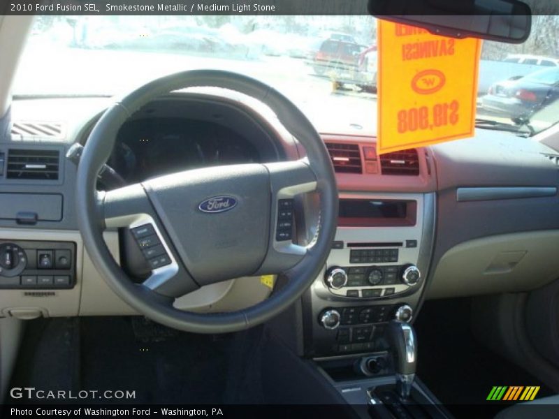 Smokestone Metallic / Medium Light Stone 2010 Ford Fusion SEL