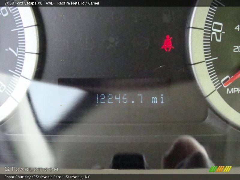 Redfire Metallic / Camel 2008 Ford Escape XLT 4WD