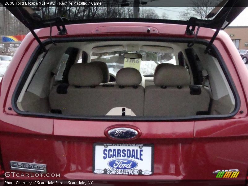 Redfire Metallic / Camel 2008 Ford Escape XLT 4WD