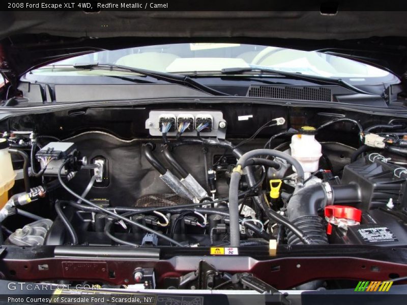 Redfire Metallic / Camel 2008 Ford Escape XLT 4WD
