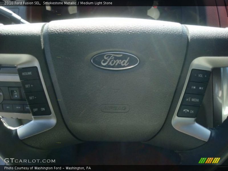 Smokestone Metallic / Medium Light Stone 2010 Ford Fusion SEL