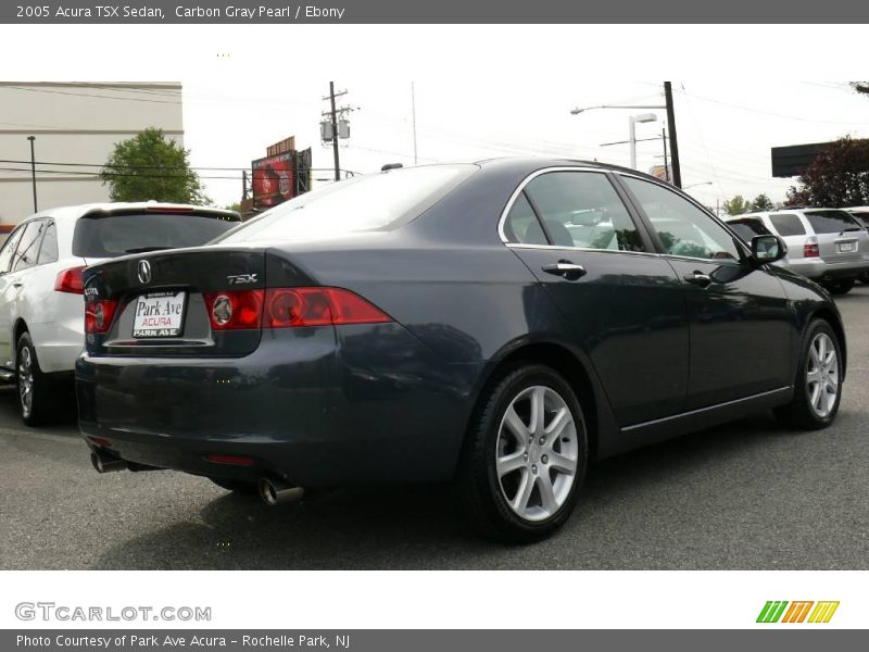 Carbon Gray Pearl / Ebony 2005 Acura TSX Sedan
