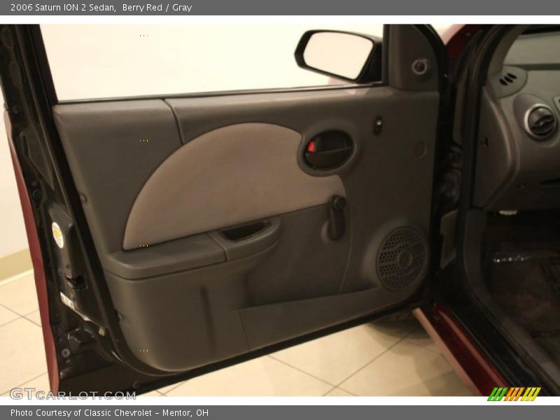Berry Red / Gray 2006 Saturn ION 2 Sedan