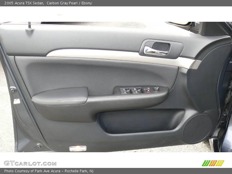 Carbon Gray Pearl / Ebony 2005 Acura TSX Sedan