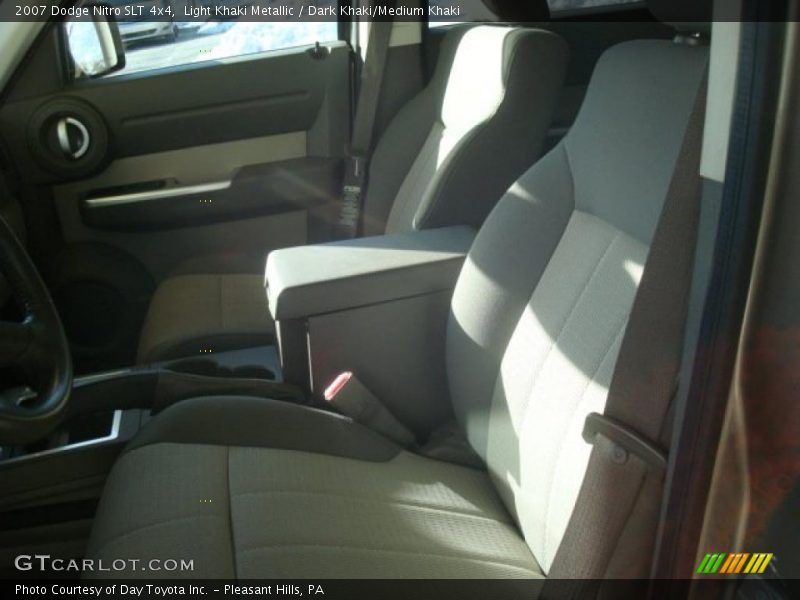 Light Khaki Metallic / Dark Khaki/Medium Khaki 2007 Dodge Nitro SLT 4x4