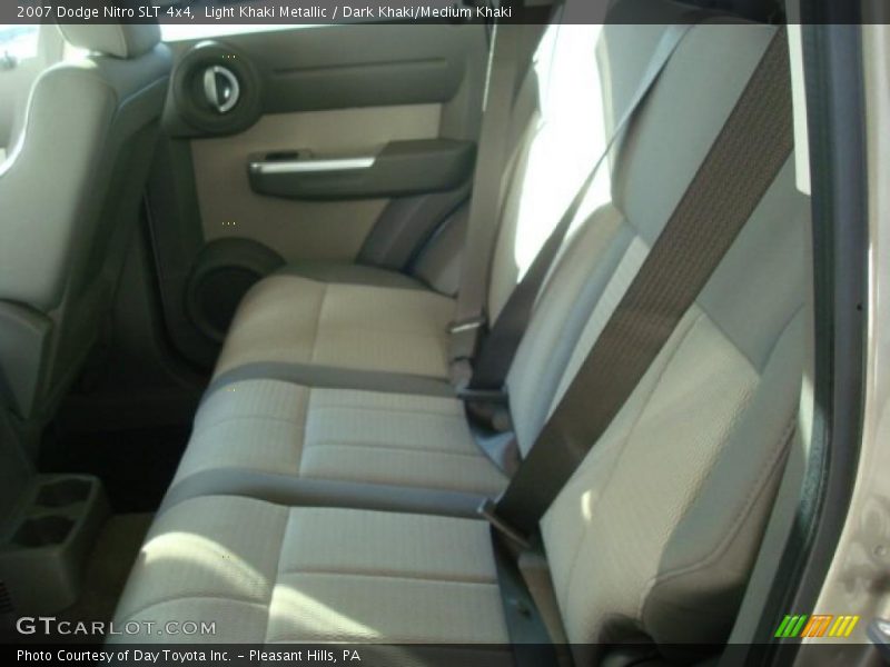 Light Khaki Metallic / Dark Khaki/Medium Khaki 2007 Dodge Nitro SLT 4x4