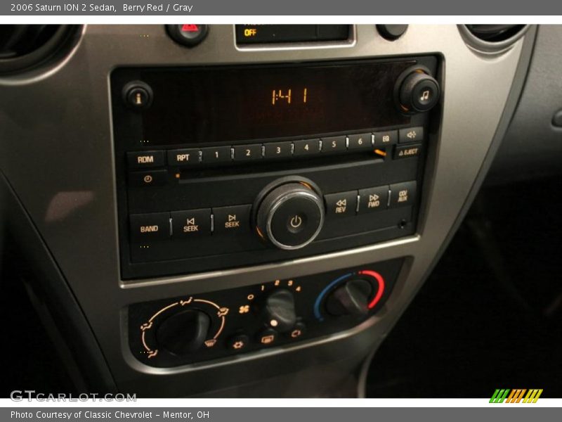 Berry Red / Gray 2006 Saturn ION 2 Sedan