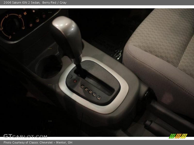 Berry Red / Gray 2006 Saturn ION 2 Sedan