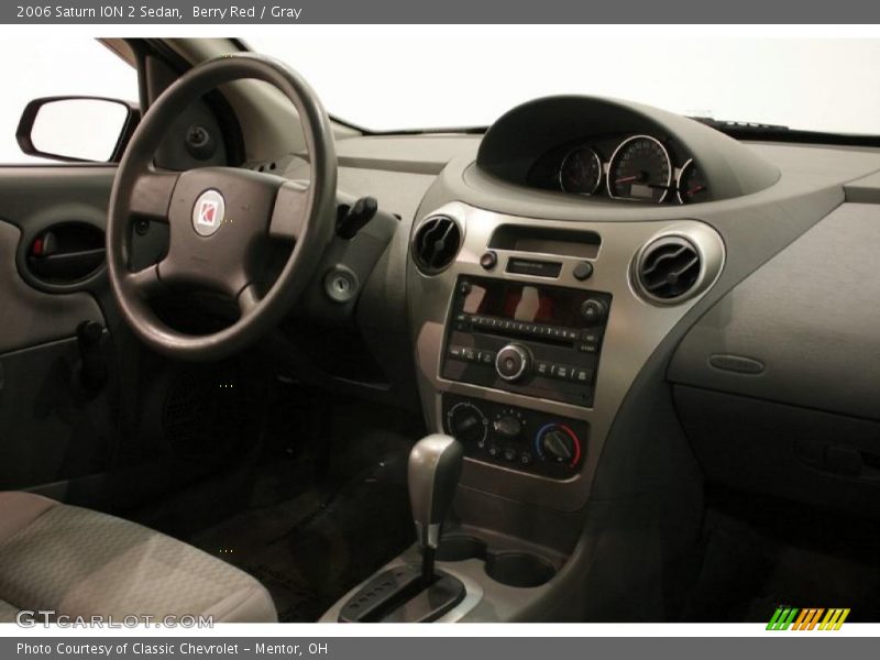 Berry Red / Gray 2006 Saturn ION 2 Sedan