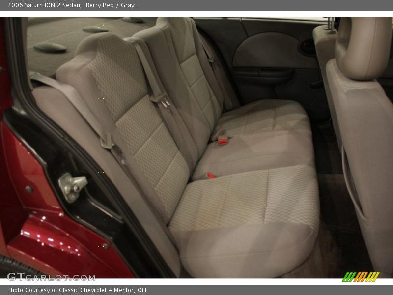 Berry Red / Gray 2006 Saturn ION 2 Sedan