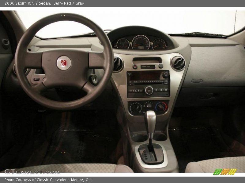 Berry Red / Gray 2006 Saturn ION 2 Sedan