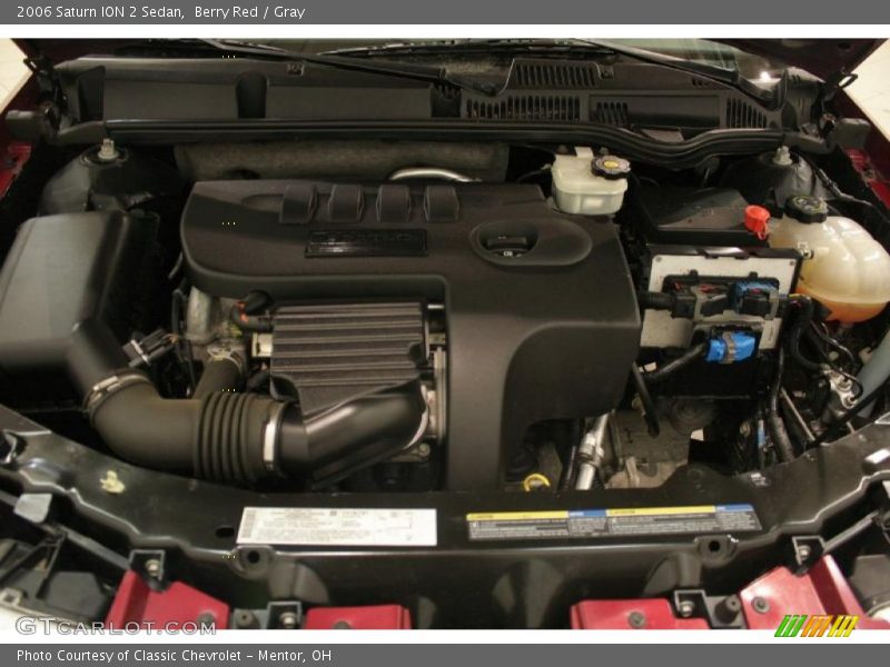 Berry Red / Gray 2006 Saturn ION 2 Sedan