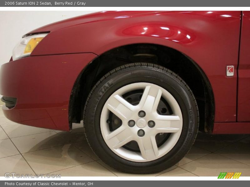 Berry Red / Gray 2006 Saturn ION 2 Sedan