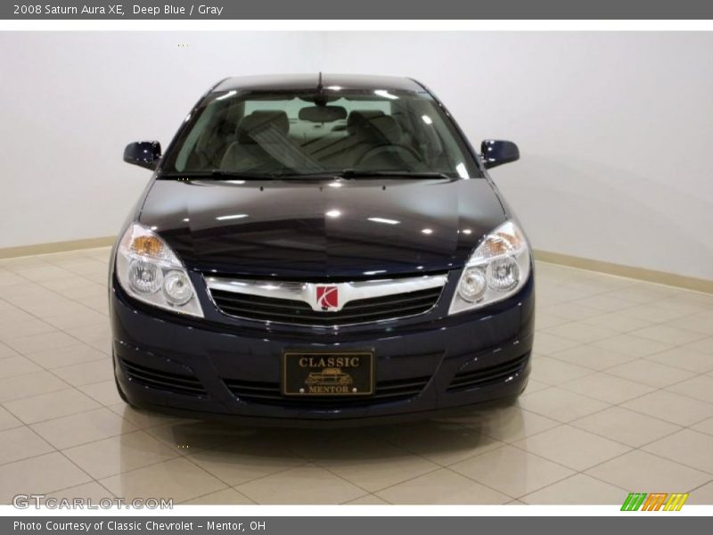 Deep Blue / Gray 2008 Saturn Aura XE