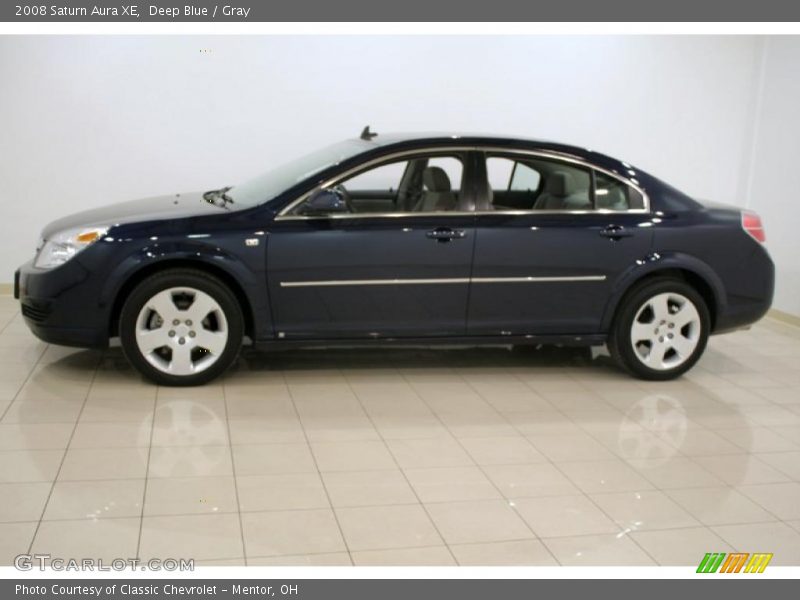 Deep Blue / Gray 2008 Saturn Aura XE