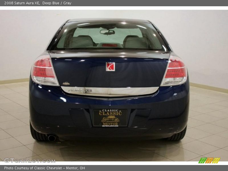 Deep Blue / Gray 2008 Saturn Aura XE
