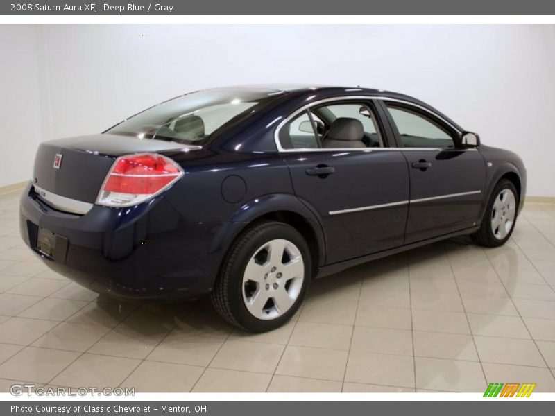 Deep Blue / Gray 2008 Saturn Aura XE