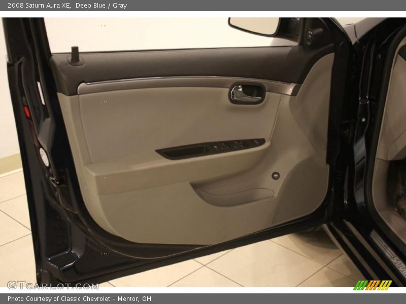 Deep Blue / Gray 2008 Saturn Aura XE
