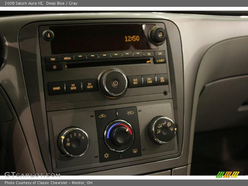 Deep Blue / Gray 2008 Saturn Aura XE