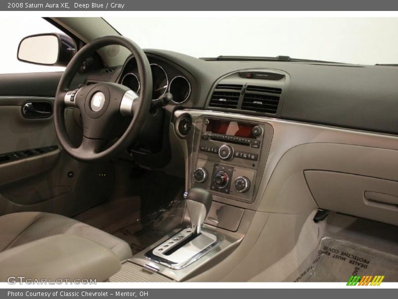 Deep Blue / Gray 2008 Saturn Aura XE