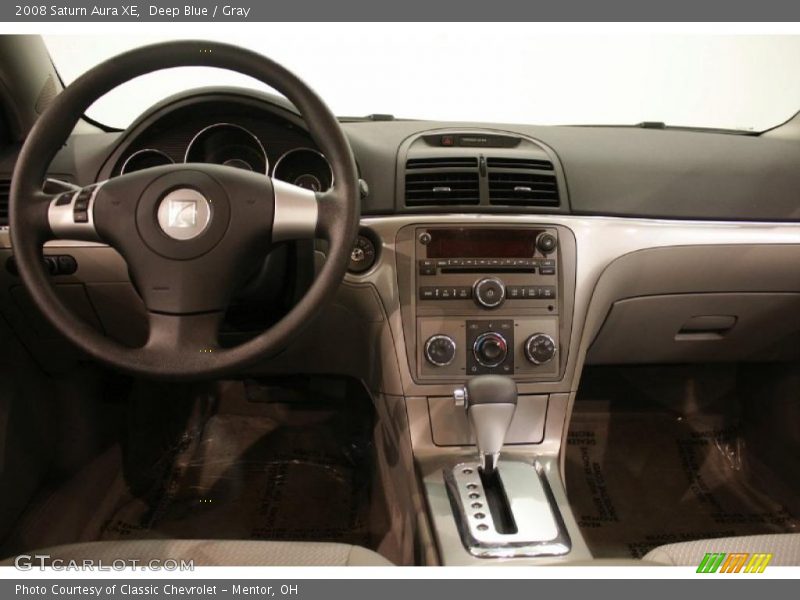 Deep Blue / Gray 2008 Saturn Aura XE