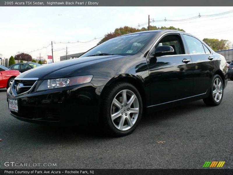 Nighthawk Black Pearl / Ebony 2005 Acura TSX Sedan