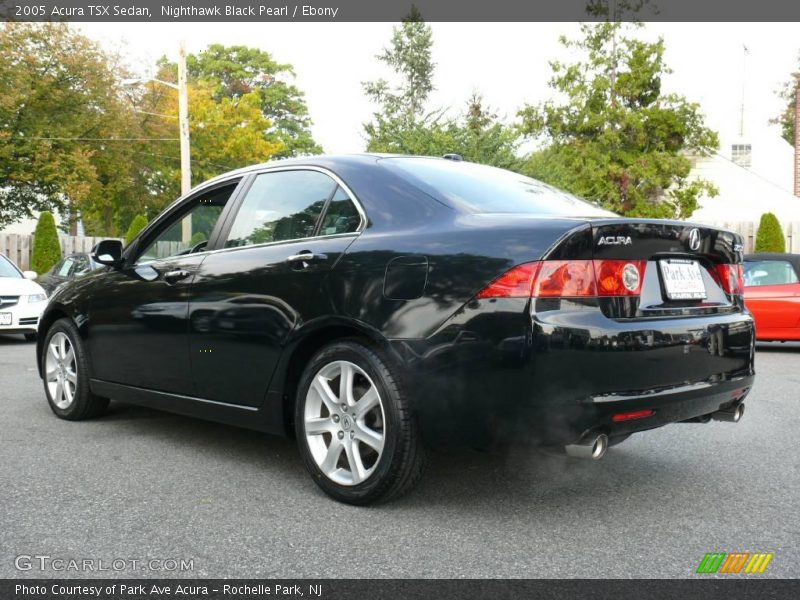 Nighthawk Black Pearl / Ebony 2005 Acura TSX Sedan