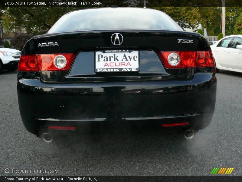 Nighthawk Black Pearl / Ebony 2005 Acura TSX Sedan