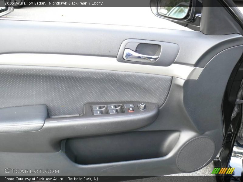 Nighthawk Black Pearl / Ebony 2005 Acura TSX Sedan