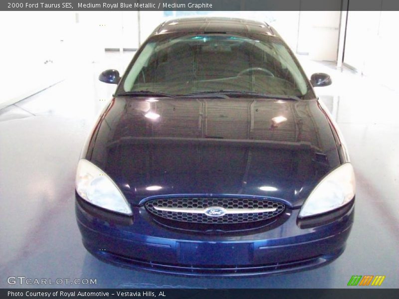 Medium Royal Blue Metallic / Medium Graphite 2000 Ford Taurus SES