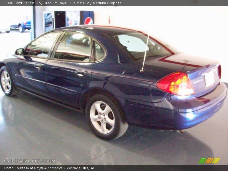 Medium Royal Blue Metallic / Medium Graphite 2000 Ford Taurus SES
