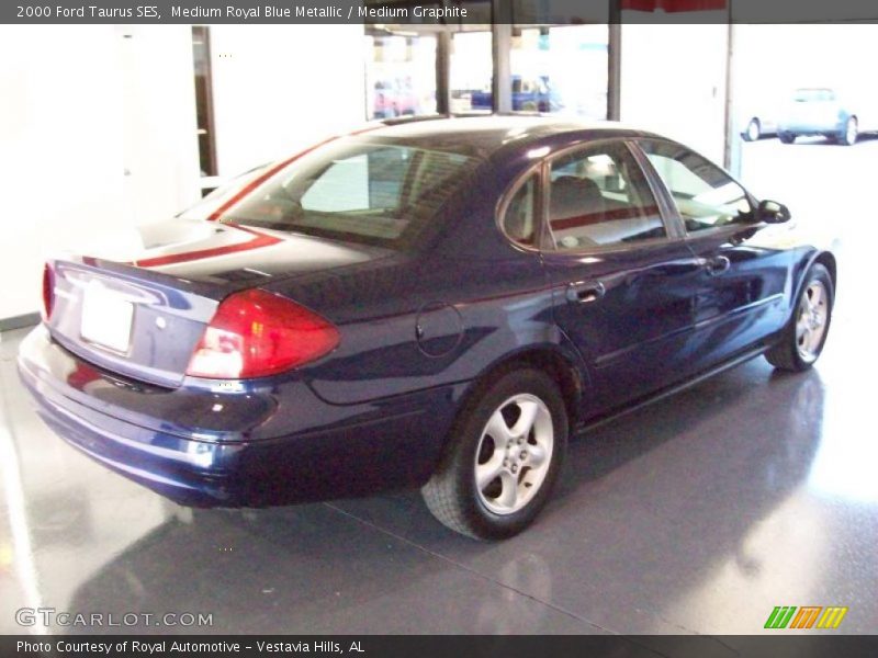 Medium Royal Blue Metallic / Medium Graphite 2000 Ford Taurus SES