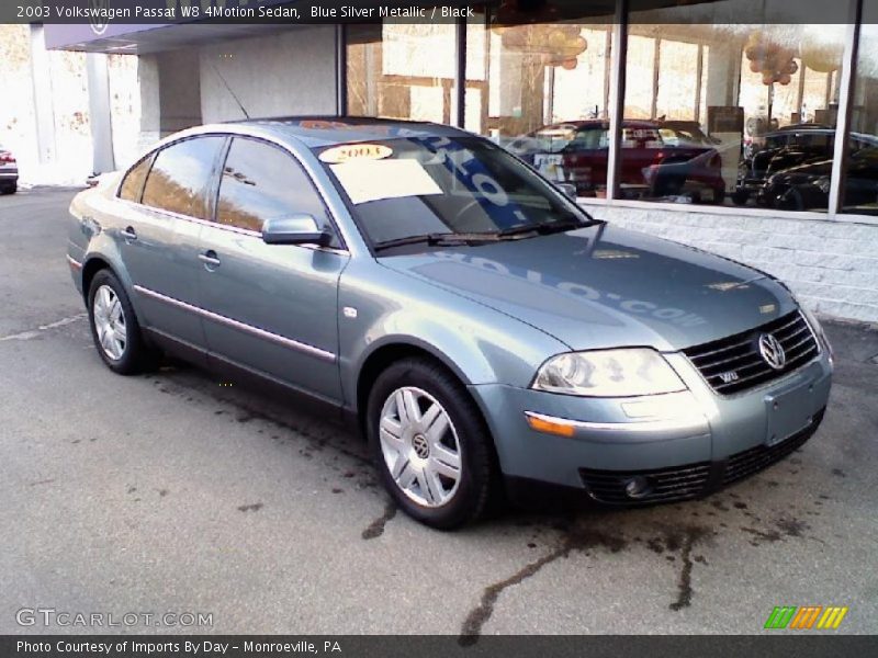 Blue Silver Metallic / Black 2003 Volkswagen Passat W8 4Motion Sedan