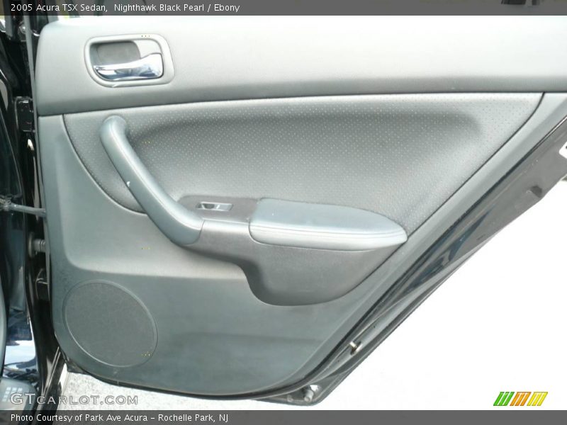 Nighthawk Black Pearl / Ebony 2005 Acura TSX Sedan