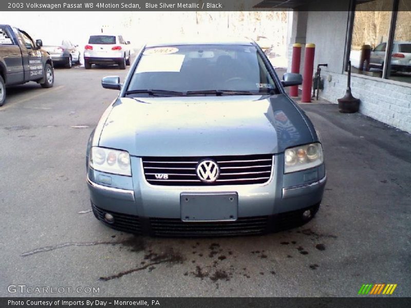 Blue Silver Metallic / Black 2003 Volkswagen Passat W8 4Motion Sedan