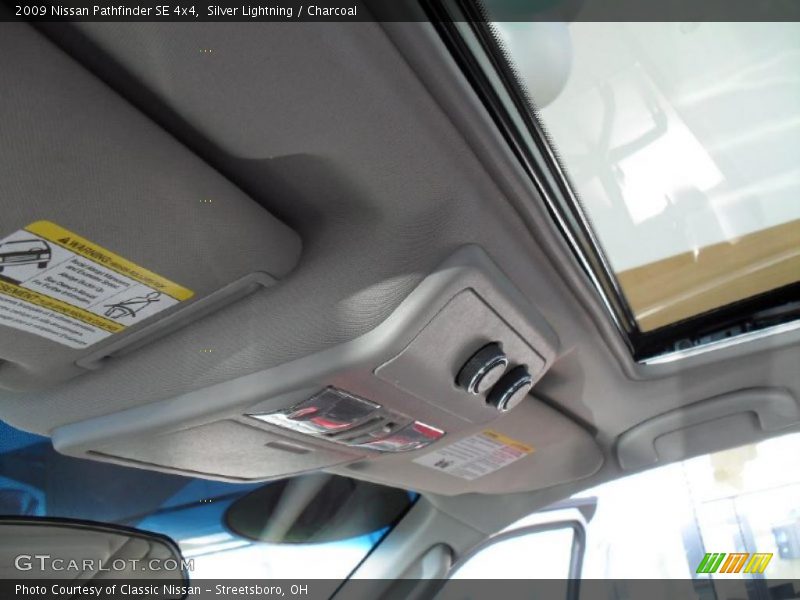 Silver Lightning / Charcoal 2009 Nissan Pathfinder SE 4x4