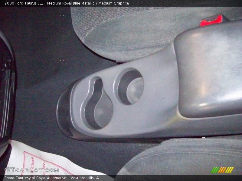 Medium Royal Blue Metallic / Medium Graphite 2000 Ford Taurus SES