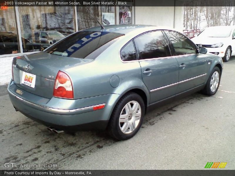 Blue Silver Metallic / Black 2003 Volkswagen Passat W8 4Motion Sedan