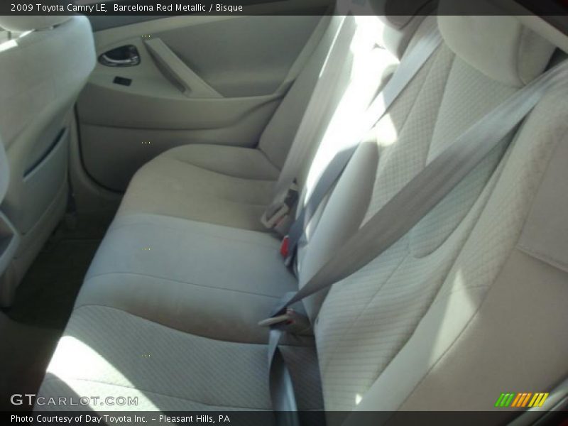 Barcelona Red Metallic / Bisque 2009 Toyota Camry LE
