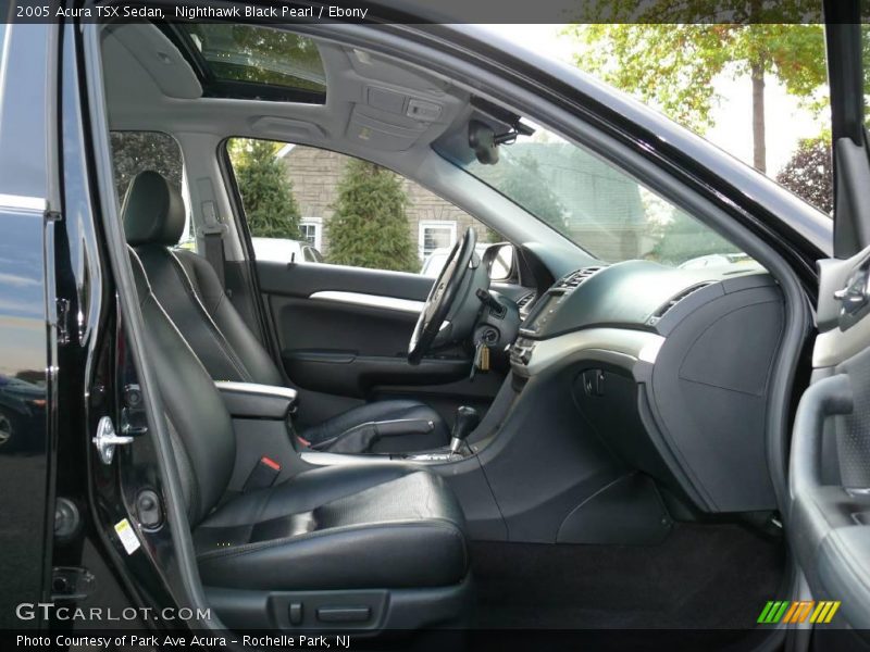 Nighthawk Black Pearl / Ebony 2005 Acura TSX Sedan