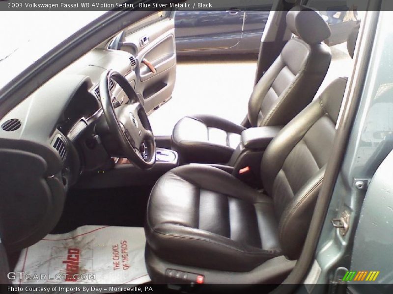 Blue Silver Metallic / Black 2003 Volkswagen Passat W8 4Motion Sedan