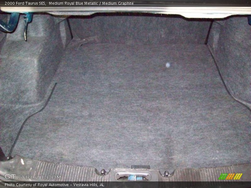 Medium Royal Blue Metallic / Medium Graphite 2000 Ford Taurus SES