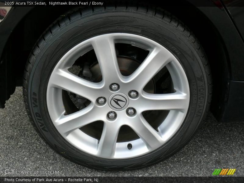 Nighthawk Black Pearl / Ebony 2005 Acura TSX Sedan