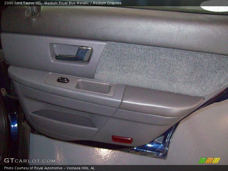 Medium Royal Blue Metallic / Medium Graphite 2000 Ford Taurus SES