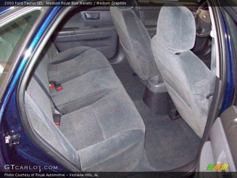Medium Royal Blue Metallic / Medium Graphite 2000 Ford Taurus SES