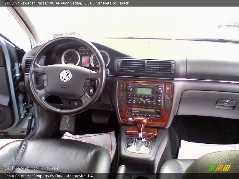 Blue Silver Metallic / Black 2003 Volkswagen Passat W8 4Motion Sedan